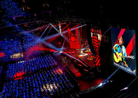 熊猫体育LED透明闪耀伍佰北京演唱会（第一场）